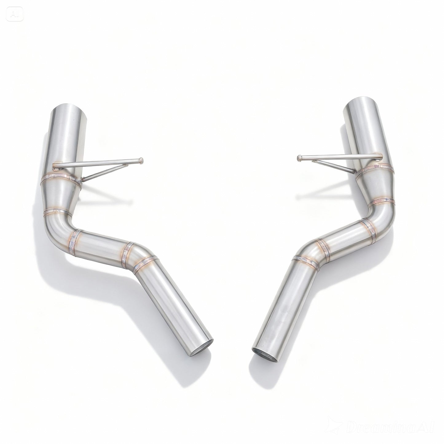 Końcówki wydechu przelotowe Audi A5 F5 2.0 TFSI