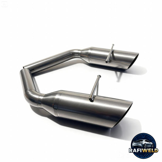 Końcówki wydechu przelotowe Audi A6 C7 - 2.0 2.8 3.0 Tfsi | 3.0 TDI / BITDI