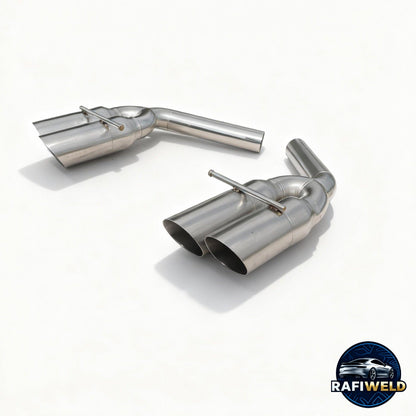 Końcówki wydechu przelotowe Audi S4 / S5 / S6  